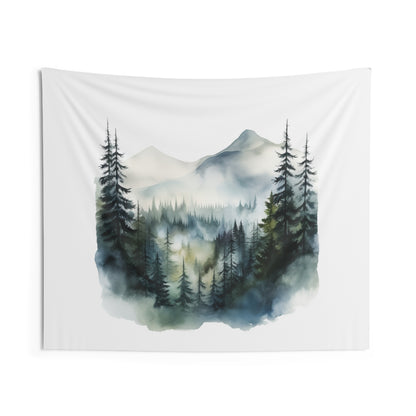 Mountain Art Tapestry Contemporary Home Decor . Galaxy Wall Hanging Art for Baby Nursery, Dorm room, Coastal Home . Housewarming Gift