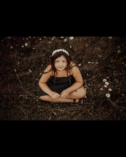 Crochet Trim Snap Hair Clips, Hair barrettes for kids