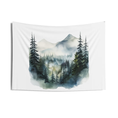 Mountain Art Tapestry Contemporary Home Decor . Galaxy Wall Hanging Art for Baby Nursery, Dorm room, Coastal Home . Housewarming Gift