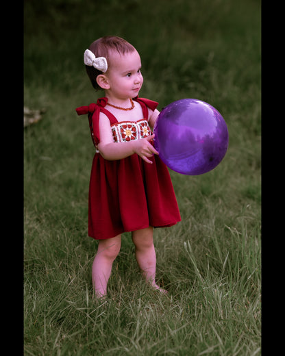 Relief effort Kids dress- Mystery color