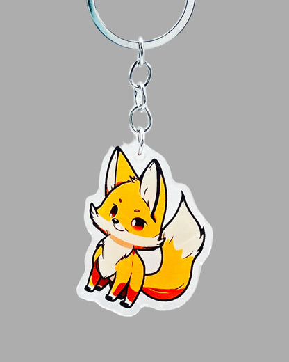 Fox Acrylic key chain