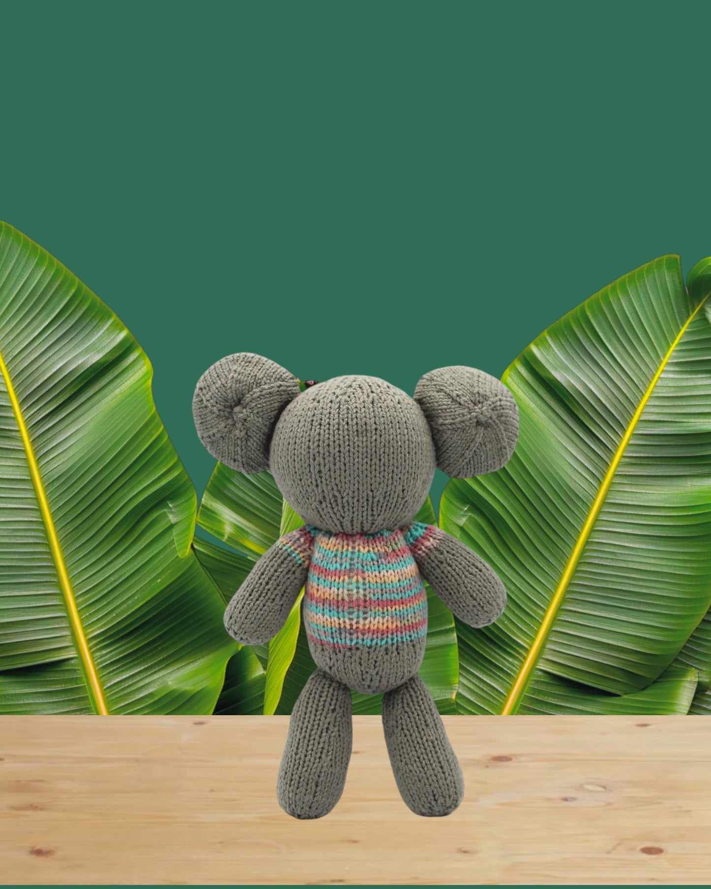 Koala crochet knit, Handmade stuffed Doll for Montessori Play, Nursery Decor, Baby Shower Gifts . Granddaughter, niece, nephew & grandson