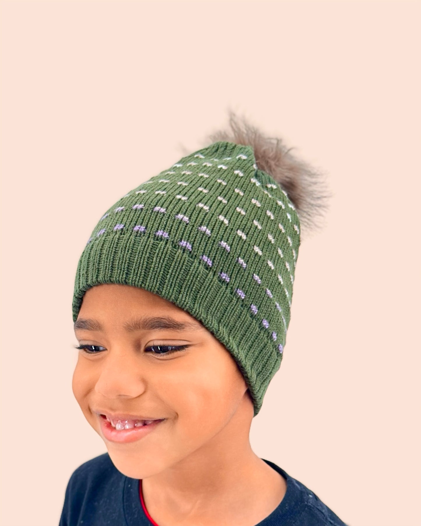 Kids knit hat