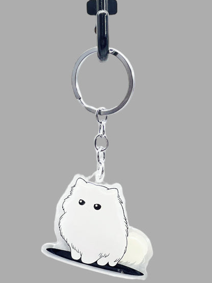 Holstein-Friesian Cow Acrylic Keychain
