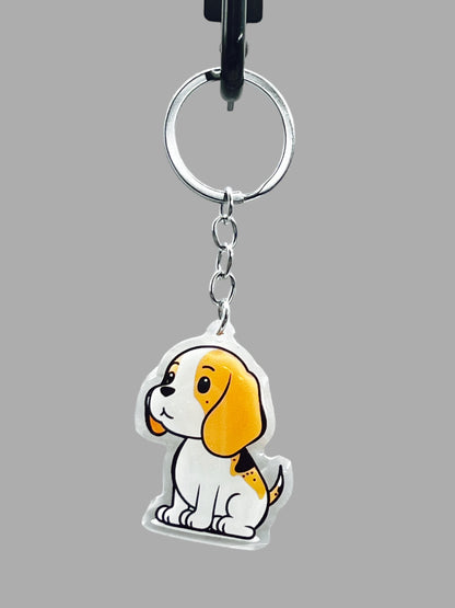 Siamese Cat Acrylic Keychain, Cute kawaii memorial ornament, pet portrait charm, backpack fob, dad car décor, stocking stuffer, birthday gift