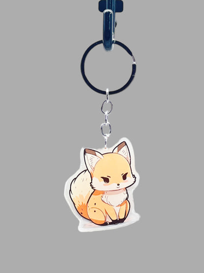Holstien Cow Acrylic Keychain