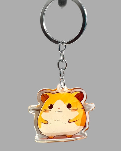 Hamster Acrylic Keychain