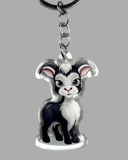 Goat Acrylic Keychain
