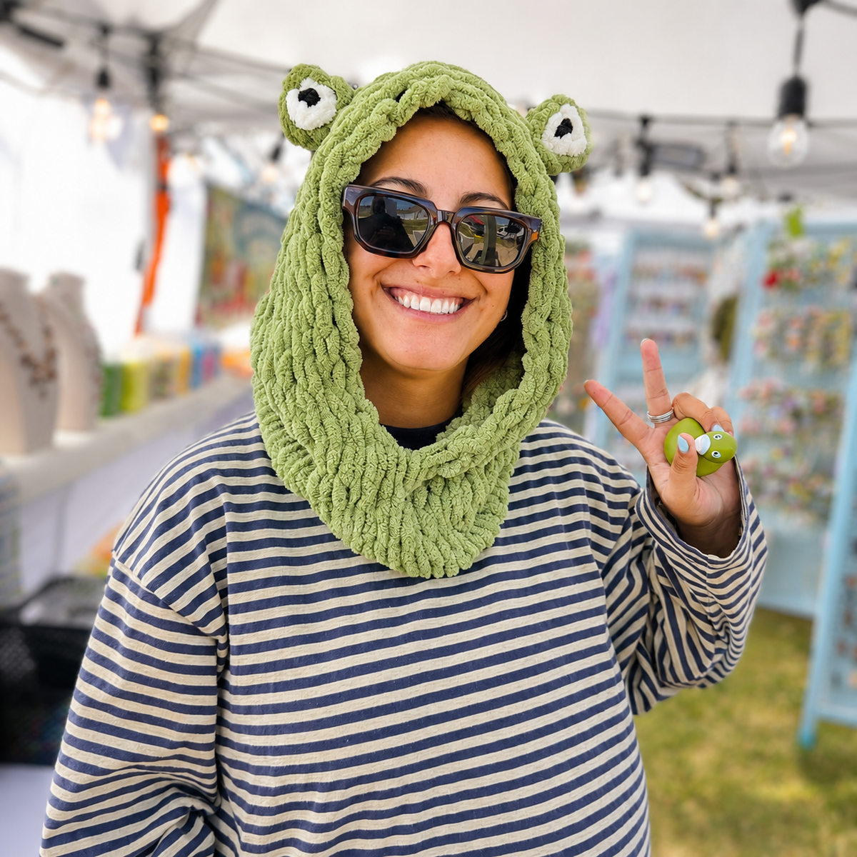 Balaclava Frog hat
