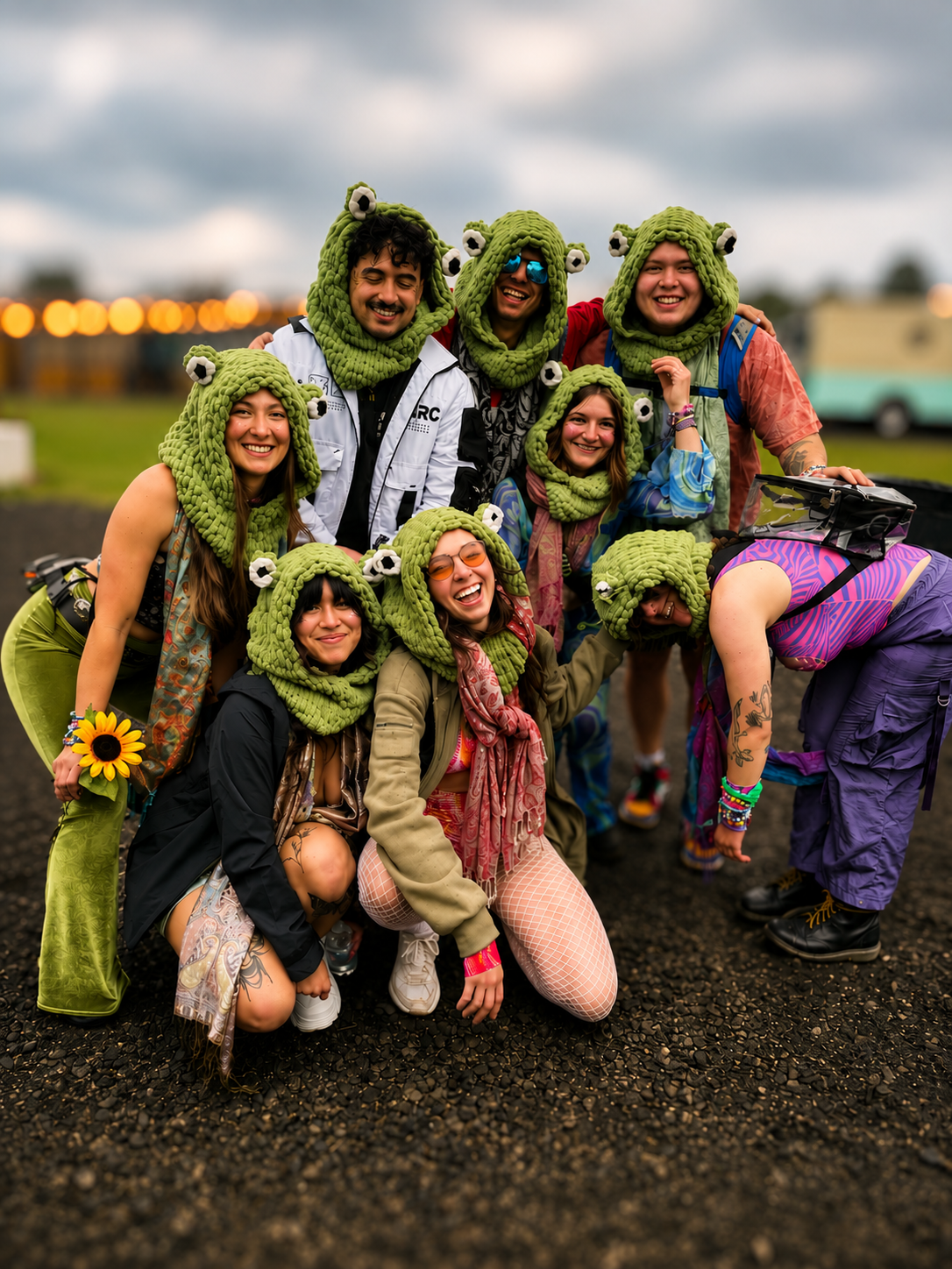 Balaclava Frog hat