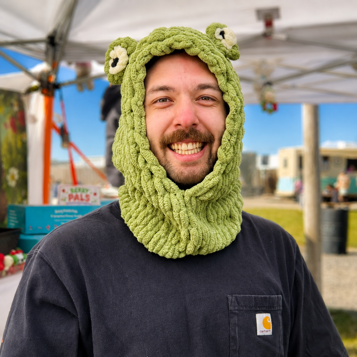 Balaclava Frog hat