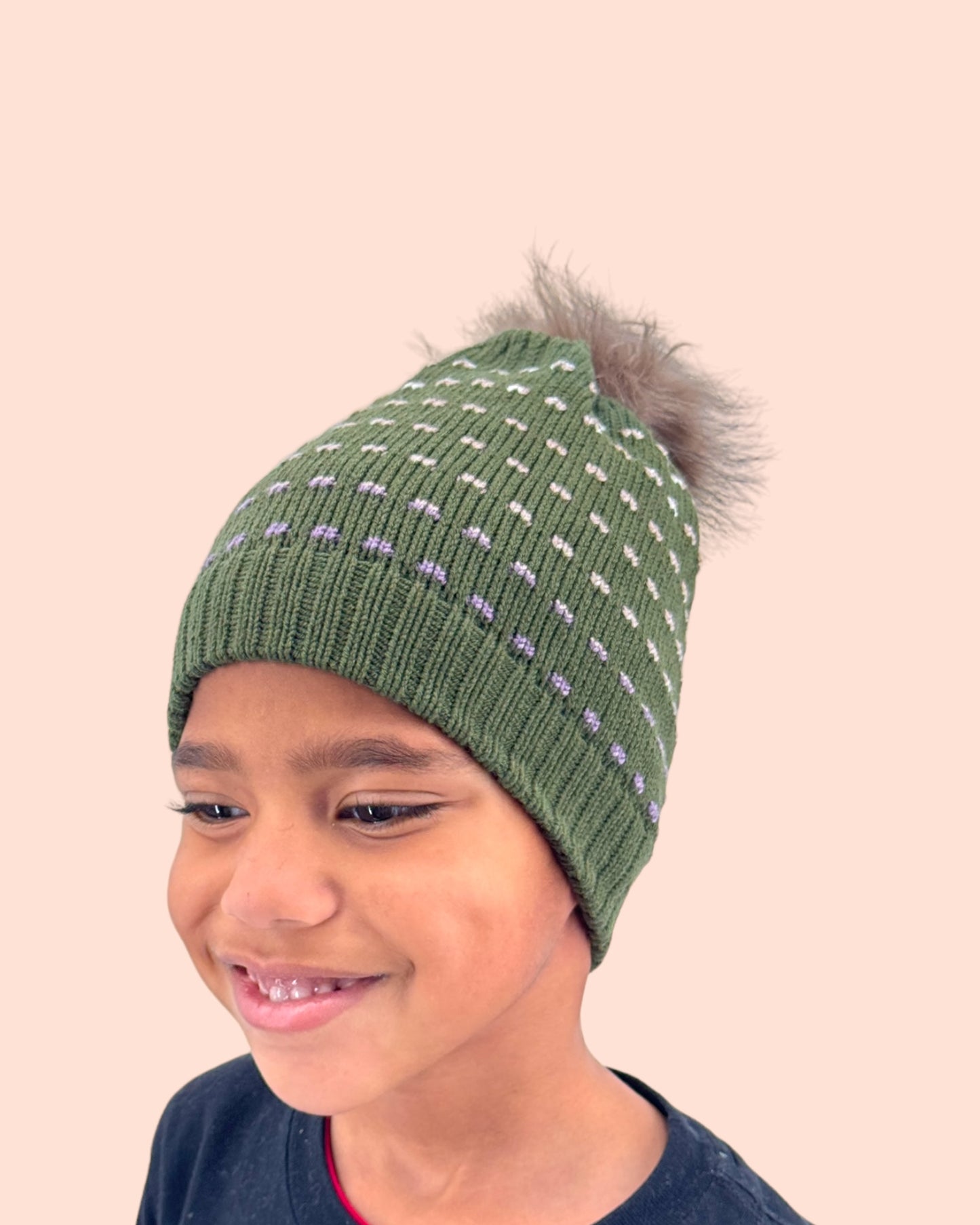 Kids knit hat