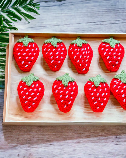 Strawberry hair clip