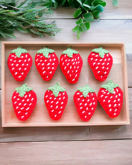 Strawberry hair clip