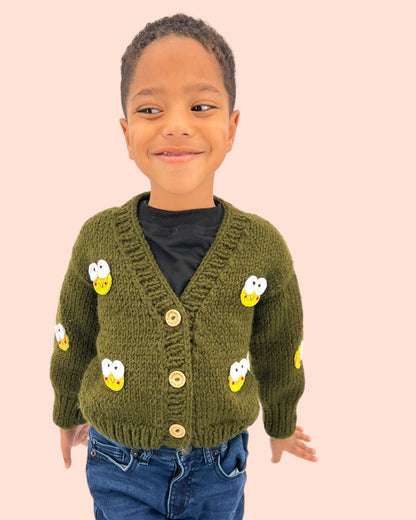 Kids Sweater Cardigan