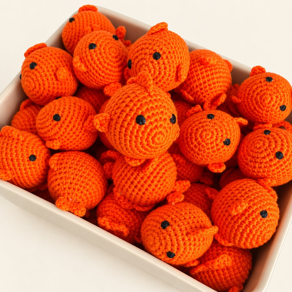 Fish Crochet Keychain — handmade crochet keychain