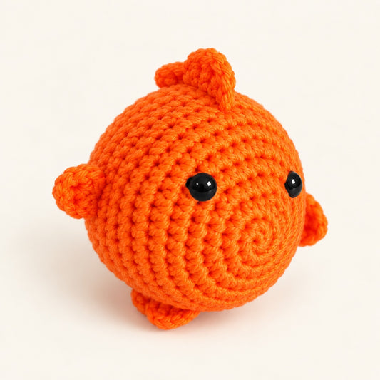 Fish Crochet Keychain — handmade crochet keychain