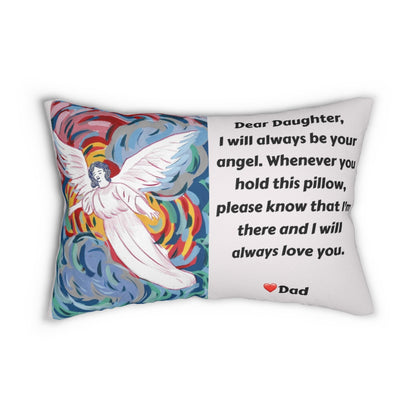 Spun Polyester Lumbar Pillow