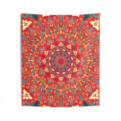 Indian Tapestry for Contemporary Home Decor . Inspirational Wall Hanging Art for Baby Nursery, Dorm room, Coastal Home . Housewarming Gift