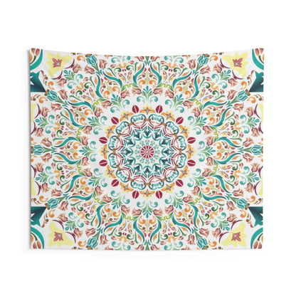 Indian Tapestry for Contemporary Home Decor . Inspirational Wall Hanging Art for Baby Nursery, Dorm room, Coastal Home . Housewarming Gift