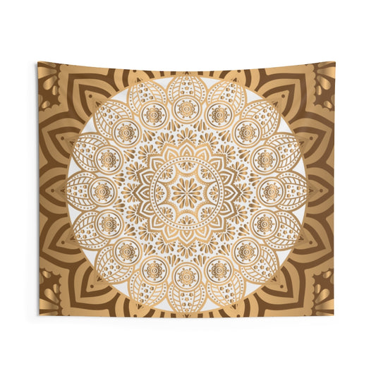 Indian Tapestry for Contemporary Home Decor . Inspirational Wall Hanging Art for Baby Nursery, Dorm room, Coastal Home . Housewarming Gift
