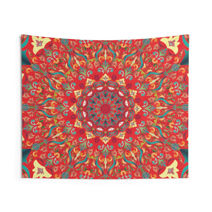 Indian Tapestry for Contemporary Home Decor . Inspirational Wall Hanging Art for Baby Nursery, Dorm room, Coastal Home . Housewarming Gift