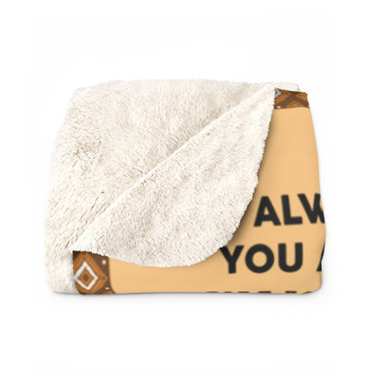 Wakanda Sherpa Fleece Blanket (Son from Mom)