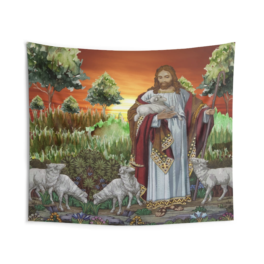 Christian Tapestry Contemporary Home Decor . Galaxy Wall Hanging Art for Baby Nursery, Dorm room, Coastal Home . Housewarming Gift