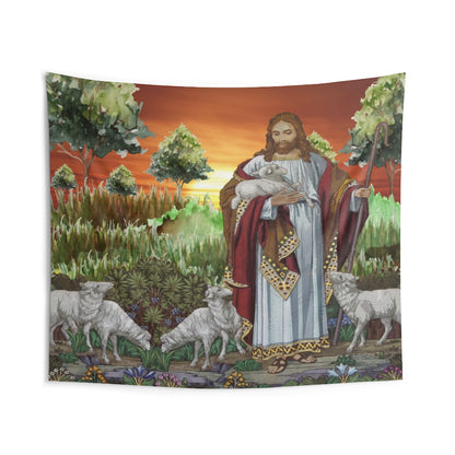Christian Tapestry Contemporary Home Decor . Galaxy Wall Hanging Art for Baby Nursery, Dorm room, Coastal Home . Housewarming Gift