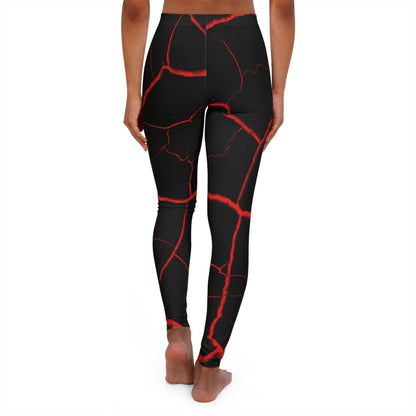Lava Women Cute Summer Leggings, One of a Kind Gift - Workout Activewear tights for Mothers Day, Girlfriend