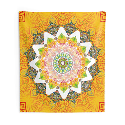 Indian Tapestry for Contemporary Home Decor . Inspirational Wall Hanging Art for Baby Nursery, Dorm room, Coastal Home . Housewarming Gift