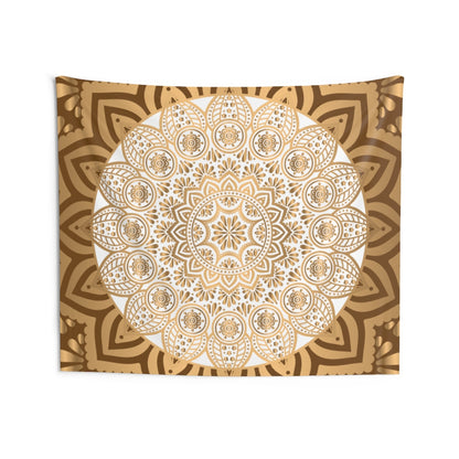 Indian Tapestry for Contemporary Home Decor . Inspirational Wall Hanging Art for Baby Nursery, Dorm room, Coastal Home . Housewarming Gift