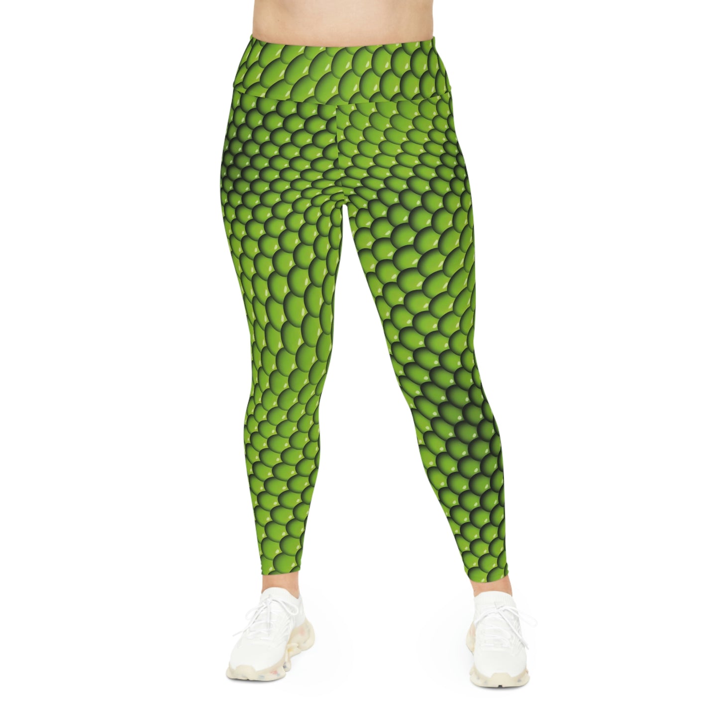 Lizard Wizard Plus Size Leggings, reptile fitness One of a Kind Gift - Workout Activewear tights for Mothers Day, Girlfriend, Gift for Her