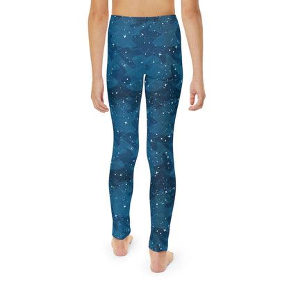 Dolphin, Ocean, Beach Youth Leggings,  One of a Kind Gift - Unique Workout Activewear tights for  kids fitness, Daughter, Niece  Christmas Gift