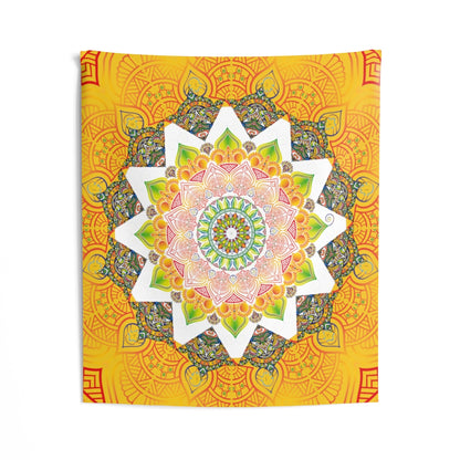 Indian Tapestry for Contemporary Home Decor . Inspirational Wall Hanging Art for Baby Nursery, Dorm room, Coastal Home . Housewarming Gift