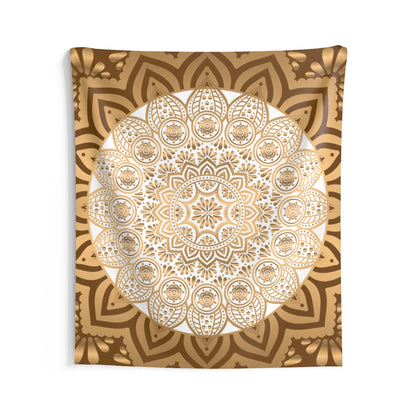 Indian Tapestry for Contemporary Home Decor . Inspirational Wall Hanging Art for Baby Nursery, Dorm room, Coastal Home . Housewarming Gift