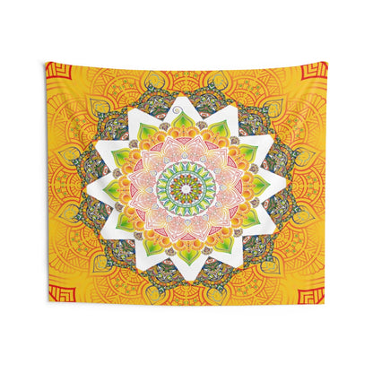 Indian Tapestry for Contemporary Home Decor . Inspirational Wall Hanging Art for Baby Nursery, Dorm room, Coastal Home . Housewarming Gift