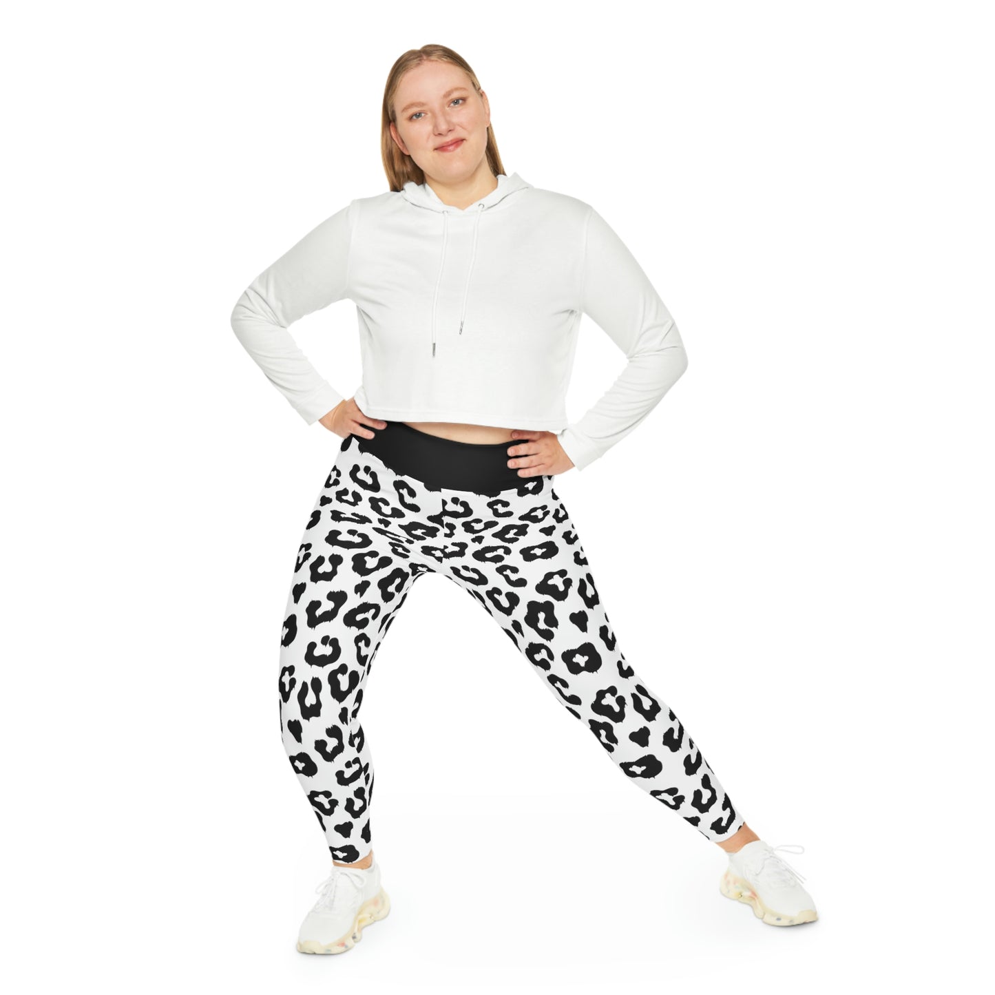 Pawsome Dog Mom Plus Size Leggings One of a Kind Gift - Unique Workout Activewear tights for Wife, Girlfriend, Mothers Day Gift
