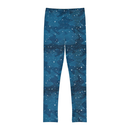 Dolphin, Ocean, Beach Youth Leggings,  One of a Kind Gift - Unique Workout Activewear tights for  kids fitness, Daughter, Niece  Christmas Gift