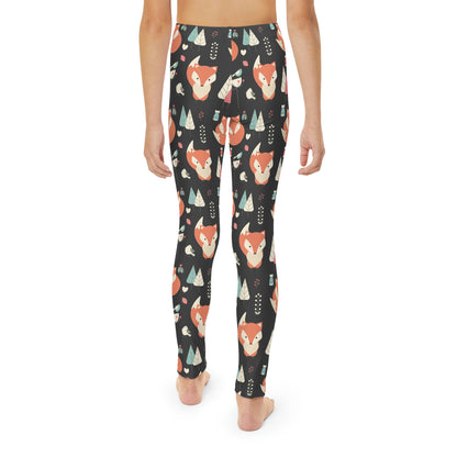 Fox animal kingdom, Safari Youth Leggings,  One of a Kind Gift - Unique Workout Activewear tights for kids, Daughter, Niece  Christmas Gift