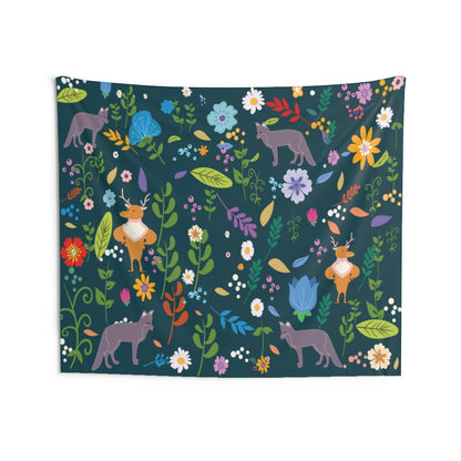Nature Tapestry for Contemporary Home Decor . Inspirational Wall Hanging Art for Baby Nursery, Dorm room, Coastal Home . Housewarming Gift
