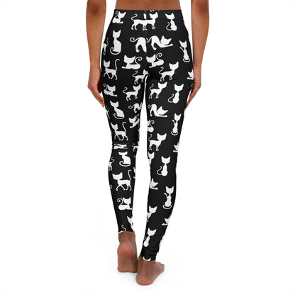Cat Mom animal kingdom, Women Leggings, One of a Kind Workout Activewear for Wife Fitness, Best Friend, mom and me tights Christmas Gift