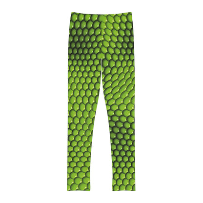 Lizard animal kingdom, Safari Youth Leggings, One of a Kind Gift - Unique Workout Activewear tights for kids, Daughter, Niece Christmas Gift