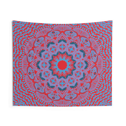 Indian Tapestry for Contemporary Home Decor . Inspirational Wall Hanging Art for Baby Nursery, Dorm room, Coastal Home . Housewarming Gift