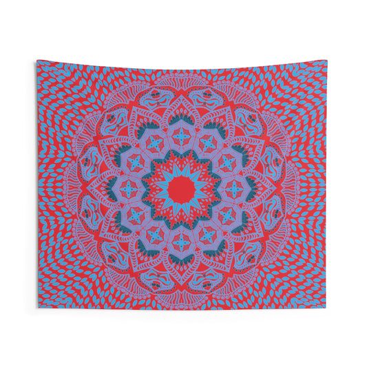 Indian Tapestry for Contemporary Home Decor . Inspirational Wall Hanging Art for Baby Nursery, Dorm room, Coastal Home . Housewarming Gift