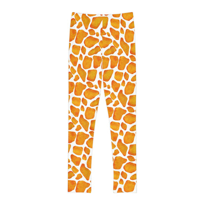 Giraffe animal kingdom, Safari Youth Leggings,  One of a Kind Gift - Unique Workout Activewear tights for kids, Daughter, Niece  Christmas Gift