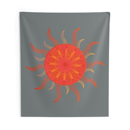 Sun Moon Tapestry Contemporary Home Decor . Galaxy Wall Hanging Art for Baby Nursery, Dorm room, Coastal Home . Housewarming Gift
