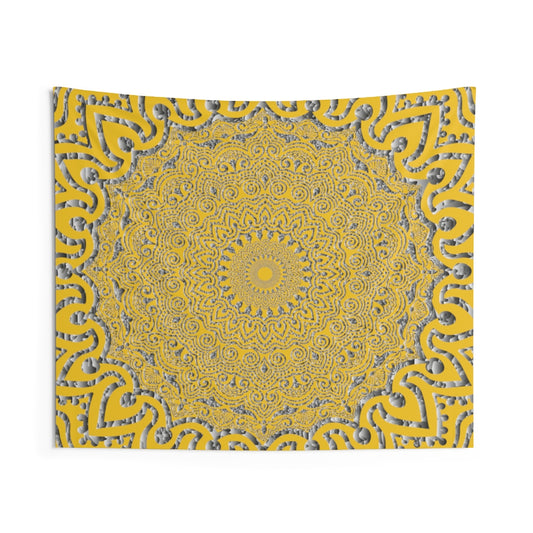 Indian Tapestry for Contemporary Home Decor . Inspirational Wall Hanging Art for Baby Nursery, Dorm room, Coastal Home . Housewarming Gift