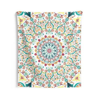 Indian Tapestry for Contemporary Home Decor . Inspirational Wall Hanging Art for Baby Nursery, Dorm room, Coastal Home . Housewarming Gift