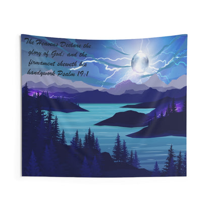 Moon Phase  Tapestry Contemporary Home Decor . Galaxy Wall Hanging Art for Baby Nursery, Dorm room, Coastal Home . Housewarming Gift